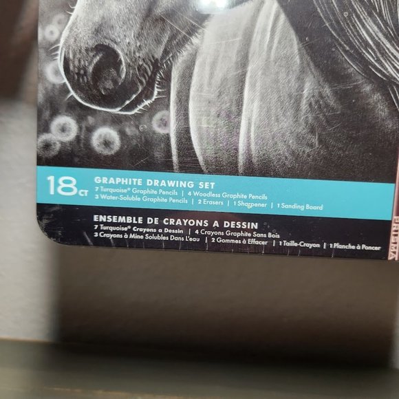 NEW Prismacolor Graphite Drawing Pencils Set Erasers & Sharpeners 18-Piece art - Picture 3 of 5